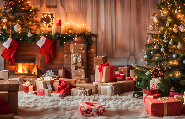 Decoración del ornamento del árbol de Navidad