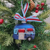 Decoración personalizada del árbol de Navidad con forma de coche